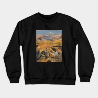 Mt Hood Dinner Party Crewneck Sweatshirt